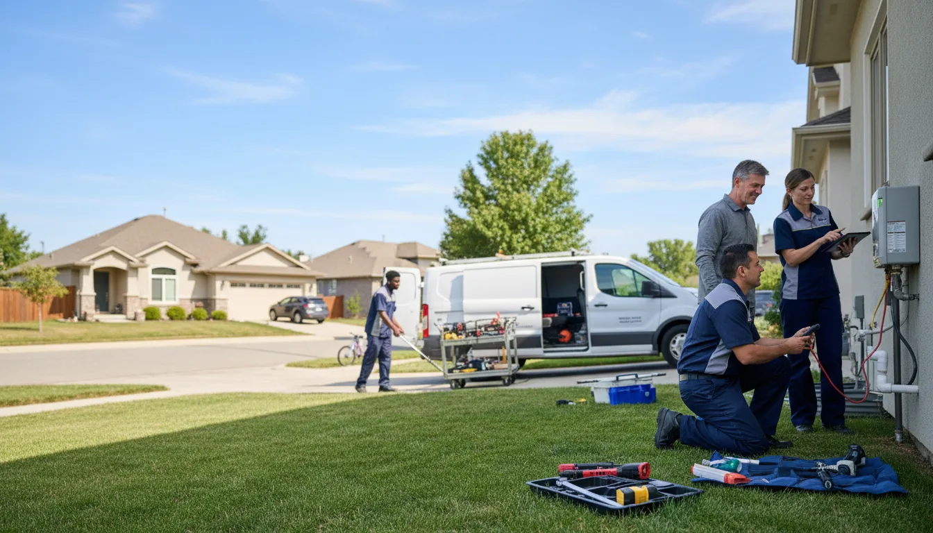Tankless water heater service in Fawn Grove, PA